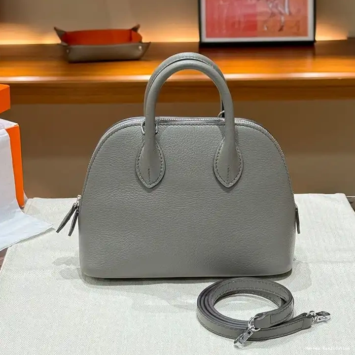 Hardware Leather Marble Chevre Hermes Bag Palladium Bolide Mini In 0510